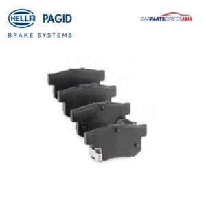 BRAKE PAD D5056, REAR HELLA HONDA ACCORD, CIVIC, INTEGRA, JAZZ, ODYSSEY/ MG ZR, ZS / SUZUKI JIMNY, SWIFT * (CB8, CB9, ED9, ES9, EJ, FD1, FD2, RS416)