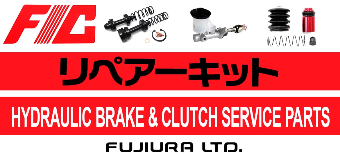 FIC Fujiura Hydraulic Brake & Clutch Service Parts. Japanese Car Parts