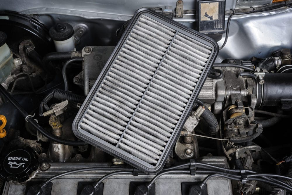 What are the symptoms of a bad air filter?