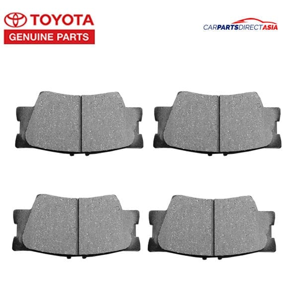 04465-YZZAQ BRAKE PAD, REAR, TOYOTA-GEN CAMRY * (ACV40, AHV40, GSV40)