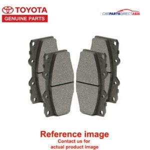 04465-YZZR3 BRAKE PAD FRONT, TOYOTA-GEN ALTIS, COROLLA, WISH * (ZGE20, ZRE142, ZZE122, ZZE141, ZZE142)