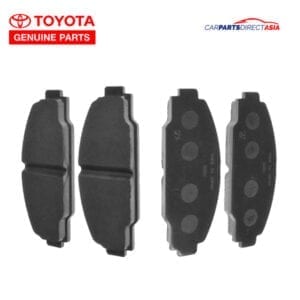 04465-25070 BRAKE PAD, FRONT, TOYOTA-GEN TOYOACE/DYNA, DYNA150 * (LY50, LY60, LY201, LY212, YY50, YY61, YY211)